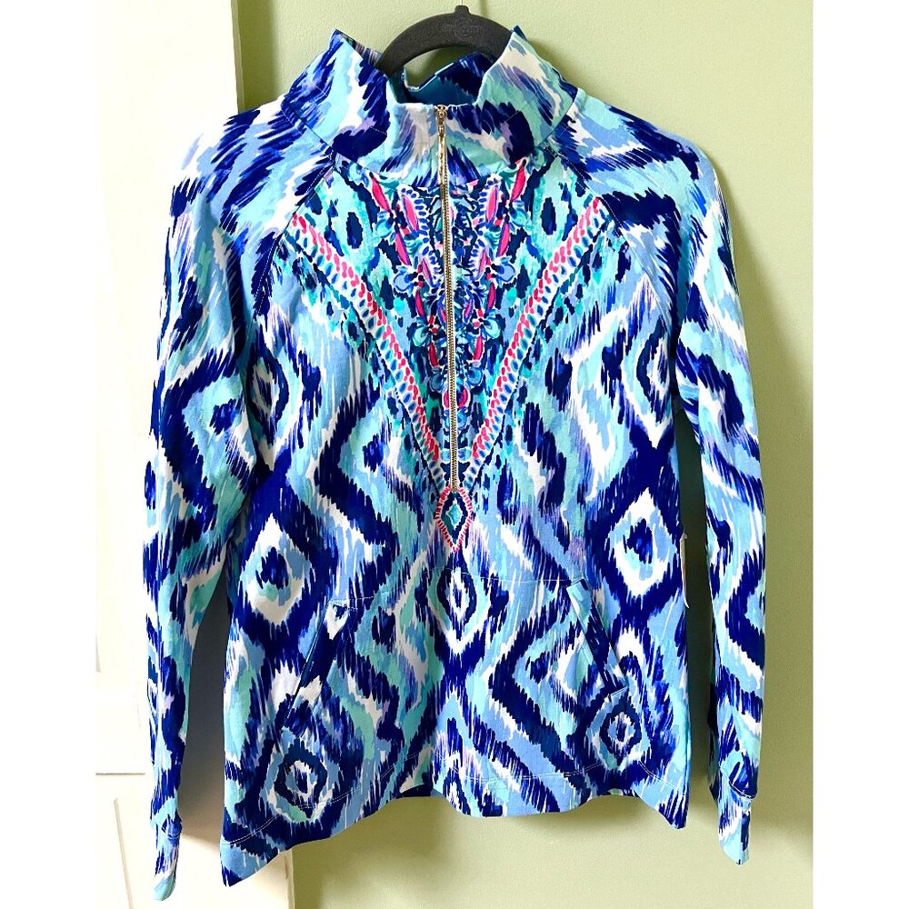 NWT Lilly Pulitzer Skipper Popover, Size Medium, UPF 50, *$60 (Originally $108)